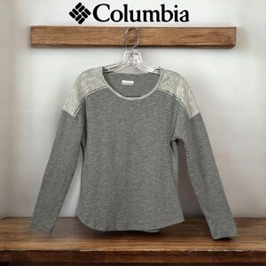 Columbia, Sport Long-Sleeve Top, Small, Gray
